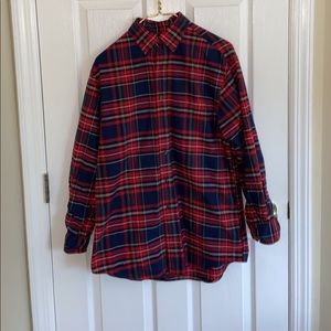 Lands end button up